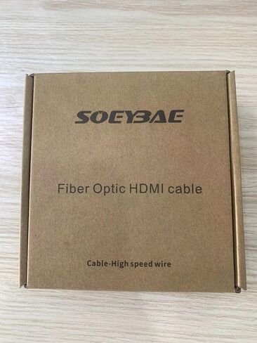 كابل HDMI من الألياف الضوئية SOEYBAE 8K بطول 100 قدم/30 مترًا، كابل HDMI 2.1 يدعم 8K@60 هرتز، 4K@120 هرتز، 48 جيجابت في الثانية، eARC، HDCP2.2، PS5 in Kuwait