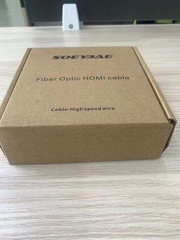 كابل HDMI من الألياف الضوئية SOEYBAE 8K بطول 100 قدم/30 مترًا، كابل HDMI 2.1 يدعم 8K@60 هرتز، 4K@120 هرتز، 48 جيجابت في الثانية، eARC، HDCP2.2، PS5 in Kuwait
