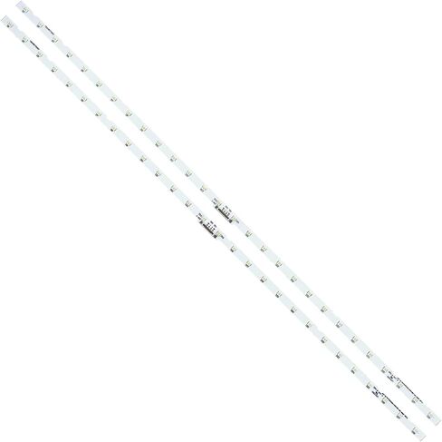 BN96-45954A BN44-00947A Edge Lit LED Backlight Strips/Bars for Samsung 43" TV AOT 43 NU7100F AOT_43_NU7100F_2X28_3030C UE43NU7100 UE43NU7120 UE43NU7170 HG43AJ690U HG43EJ690U UA43NU7090K HG43AJ670U in Saudi Arabia