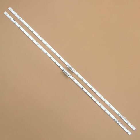 BN96-45954A BN44-00947A Edge Lit LED Backlight Strips/Bars for Samsung 43" TV AOT 43 NU7100F AOT_43_NU7100F_2X28_3030C UE43NU7100 UE43NU7120 UE43NU7170 HG43AJ690U HG43EJ690U UA43NU7090K HG43AJ670U in Saudi Arabia
