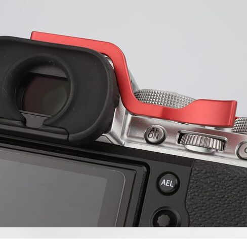 Haoge THB-XT4B الحذاء الساخن المعدني الإبهام حتى الراحة قبضة اليد ل Fujifilm فوجي X-T3 X-T4 XT3 XT4 ملحقات الكاميرا أسود in Kuwait