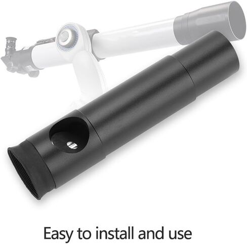 Telescope Collimation Eyepiece, 1.25inch Anti-Rust Wear-Resistant Durable Eliminating Thread Telescope Calibration Eyepiece with Red Crosshair, Camera Lens Adapters Converters in Saudi Arabia