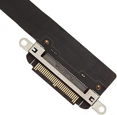 موصل قاعدة شحن جديد من ديديا متوافق مع ايباد 3 (A1403 A1416 A1430) 2012 الجيل الثالث كابل مرن لتجميع منفذ الشحن (اسود) in Kuwait