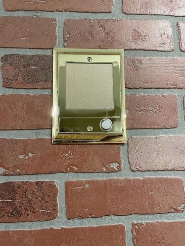 مكبر صوت باب بديل SCFM لجهاز Nutone Intercom IS-69PB IS-69AB IS-69WH IS-69 (النحاس العتيق) in Kuwait
