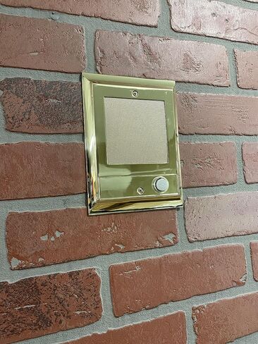 مكبر صوت باب بديل SCFM لجهاز Nutone Intercom IS-69PB IS-69AB IS-69WH IS-69 (النحاس العتيق) in Kuwait