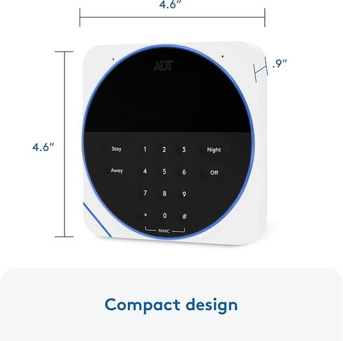 لوحة مفاتيح إنذار للإعداد الذاتي ADT - متوافقة مع أنظمة الإعداد الذاتي لـ ADT in Kuwait