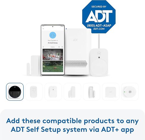 لوحة مفاتيح إنذار للإعداد الذاتي ADT - متوافقة مع أنظمة الإعداد الذاتي لـ ADT in Kuwait
