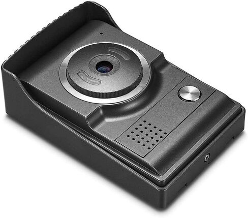 Video Intercom System, Wired 7 Inches Monitor Video doorphone Doorbell System,Video Door Phone HD Camera Kits Support Unlock, Monitoring, Dual-Way Intercom for Villa House Office Apartment in Saudi Arabia