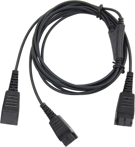 كابل تدريب VoiceJoy USB-Y QD متوافق مع سماعات Jabra QD in Kuwait