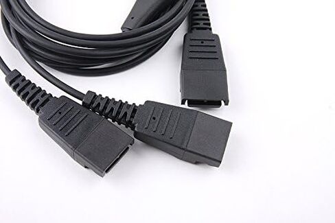 كابل تدريب VoiceJoy USB-Y QD متوافق مع سماعات Jabra QD in Kuwait
