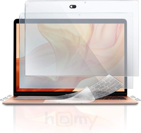 واقي شاشة مغناطيسي للخصوصية من Homy لجهاز MacBook Pro الجديد مقاس 13 بوصة M2 2022-2023 A2338. المكافأة: غطاء لوحة المفاتيح فائق النحافة، غطاء عدسة كاميرا الويب. فلتر أمان سهل التشغيل والإيقاف مع مجلد تخزين in Kuwait