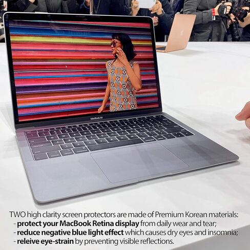 واقي شاشة مغناطيسي للخصوصية من Homy لجهاز MacBook Pro الجديد مقاس 13 بوصة M2 2022-2023 A2338. المكافأة: غطاء لوحة المفاتيح فائق النحافة، غطاء عدسة كاميرا الويب. فلتر أمان سهل التشغيل والإيقاف مع مجلد تخزين in Kuwait
