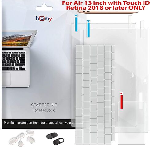واقي شاشة مغناطيسي للخصوصية من Homy لجهاز MacBook Pro الجديد مقاس 13 بوصة M2 2022-2023 A2338. المكافأة: غطاء لوحة المفاتيح فائق النحافة، غطاء عدسة كاميرا الويب. فلتر أمان سهل التشغيل والإيقاف مع مجلد تخزين in Kuwait