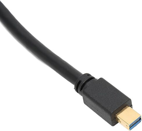 كابل Sanpyl Mini DisplayPort إلى DisplayPort، كابل 8K DP 8K 60HZ 4K 144HZ 2K 165 هرتز 32.4 جيجابت في الثانية 30 سم كابل تمديد Mini Displayport لأجهزة الكمبيوتر المحمول وشاشة الألعاب التلفزيونية in Kuwait