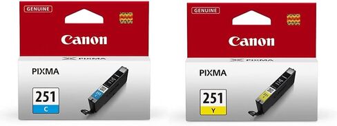 Canon CLI-251 Magenta Compatible to iP7220,iP8720,iX6820,MG5420,MG5520/MG6420,MG5620/MG6620,MG6320,MG7120,MG7520,MX922/MX722 Printers (Pack of 2) in Kuwait