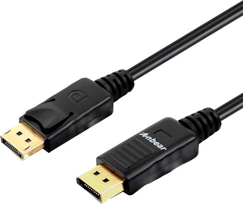 Anbear DisplayPort to Displayport Cable 10 Feet, Gold Plated Display Port to Display Port Cable 4K@60HZ Resolution(Male to Male) for DisplayPort Enabled Desktops and Laptops (10 FT) in Kuwait