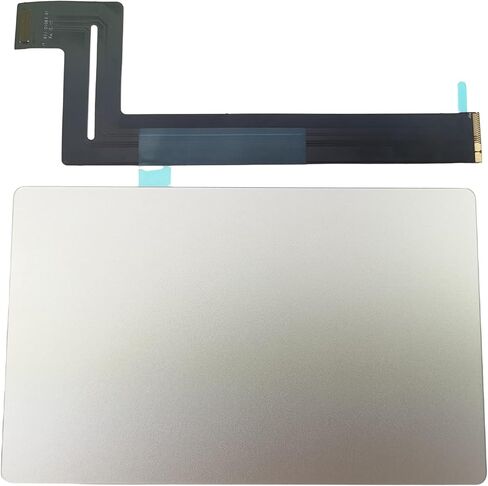JANRI Replacement Trackpad Touchpad with Flex Ribbon Cable 821-01063-A 821-01063-01 for MacBook Pro 13" A1706 (Late 2016 / Mid 2017) - Silver in Kuwait