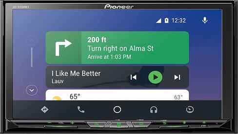 بايونير جهاز استقبال بلوتوث AVH-W4500NEX 2-DIN داخل لوحة القيادة دي في دي مع شاشة لمس 6.9 انش in Saudi Arabia