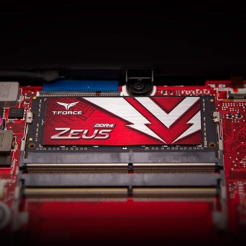 تيم جروب ذاكرة RAM DDR4 SODIMM زيوس DDR4 SODIMM 32GB 3200MHz (PC4-25600) 260 دبوس CL16 لاب توب او سي من تي فورس - TTZD432G3200HC16F-S01 in Kuwait