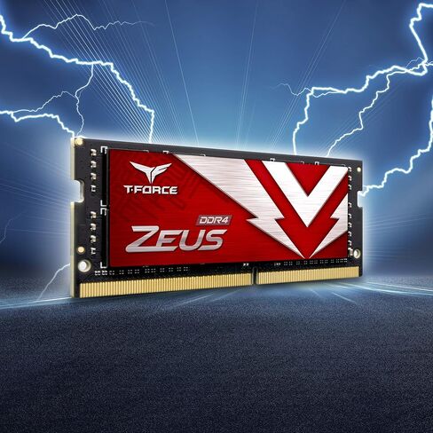 تيم جروب ذاكرة RAM DDR4 SODIMM زيوس DDR4 SODIMM 32GB 3200MHz (PC4-25600) 260 دبوس CL16 لاب توب او سي من تي فورس - TTZD432G3200HC16F-S01 in Kuwait