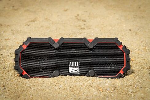 Altec Lansing LifeJacket 2 - Waterproof Bluetooth Speaker, Floating Portable Speaker for Travel & Outdoor Use, Deep Bass & Loud Sound, 30 Hour Playtime in Kuwait