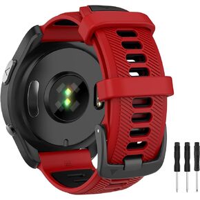 OVERSTEP Compatible with Garmin Forerunner 965, 955, 945, 935 Replacement Band, 22mm Wide Interchangable Bands for Fenix 7, Fenix 6 GPS, Fenix 5 Plus Smart Watch