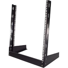CNAweb 12U Open Frame 19" Inch Desktop 2 Post Network Rack Stand in Kuwait