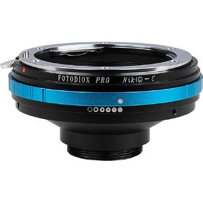 Fotodiox Pro Lens Mount Adapter Compatible with Nikon F-Mount G-Type Lenses to C-Mount Cameras in Saudi Arabia