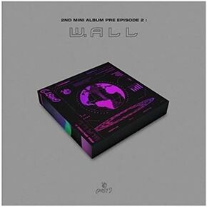 Ghost9 Pre Episode 2 : W.All 2nd Mini Album CD+76p PhotoBook+18p Lyric Booklet+1p Story-Telling PhotoCard+1p Card+Tracking Kpop Sealed in Saudi Arabia