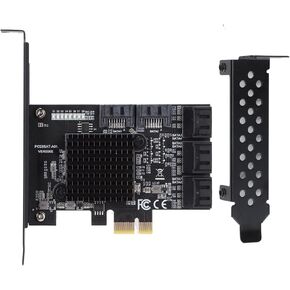 بطاقة PCI-E إلى SATA 3.0، 8 منافذ PCI-E إلى SATA3.0 لوحة توسيع وحدة التحكم، بطاقة توسيع واجهة ساتا 3.0 in Kuwait
