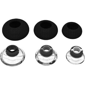 3X Earpieces for Plantronics Voyager Legend Eartip Kit,Plantronics Voyager 5200 5220 5210 Bluetooth Headset Foam Covers-L M S in Kuwait