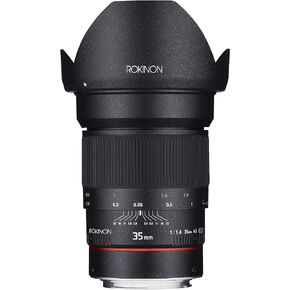 Rokinon 35mm f/1.4 Lens for Canon Cameras