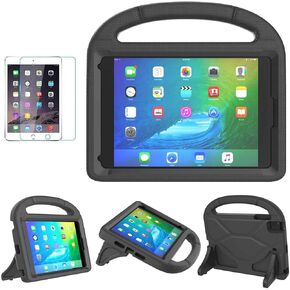 حافظة SUPLIK للأطفال لجهاز iPad mini 5/4/3/2/1 (7.9 بوصة)، غطاء حامل واقٍ متين مقاوم للصدمات مع 2 * واقيات شاشة لجهاز Apple iPad mini 5th/4th/3rd/2nd/1st Generation، أزرق in Kuwait