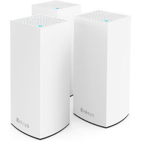 Linksys Atlas WiFi 6 Router Home WiFi Mesh System, Dual-Band, 6,000 Sq. ft Coverage, 75+ Devices, Speeds up to (AX3000) 3.0Gbps - MX2000 3-Pack
