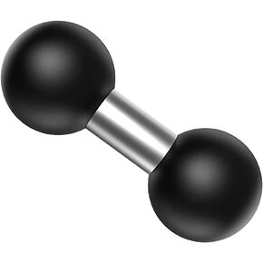 Aluminum Alloy Double Ball Adapter Ball Mount 25.4mm(1") Compatible with RAM Mounts Ball Socket Arms GPS Brackets(R11*2) in Kuwait