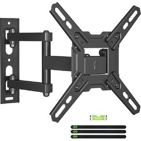 USX MOUNT Full Motion TV Wall Mount for Most 13-42 inch TV Monitor, Wall Mount TV Monitor Bracket with Articulating Swivel Tilt Extension, Hold TV up to 55lbs, Max VESA 200x200mm in Kuwait