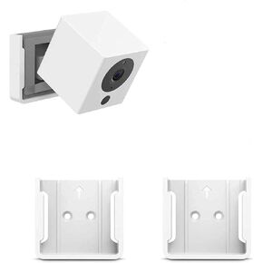 VOMENC 2PACK Wall Mount Kit for Wyze Cam V2/V1 with Screwless and VHB Stick On - Easy to Install, No Tools Needed, No Mess, No Drilling, Strong Adheasive Mount (Not for Wyze Cam and Wyze Cam V3)