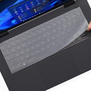 Keyboard Cover for 16" HP Envy 16t-h000 16t-h1000 16-h1023dx 16-h0787nr 16-h1055cl 16-h1047nr 16-h1097nr 16-h1023dx 16t-h1000, 14" HP Envy x360 14-es0013dx 14-es0033dx 14t-es000 14t-es0033dx (Pink)