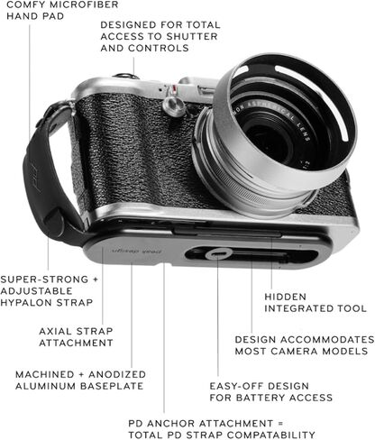 بيك ديزاين Mc-l-1 Micro Clutch L-Plate أسود مقاس واحد in Kuwait