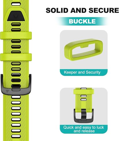 OVERSTEP متوافق مع سوار بديل Garmin Forerunner 965، 955، 945، 935، نطاقات قابلة للتبديل بعرض 22 مم لـ Fenix ​​7، Fenix ​​6 GPS، Fenix ​​5 Plus Smart Watch in Kuwait