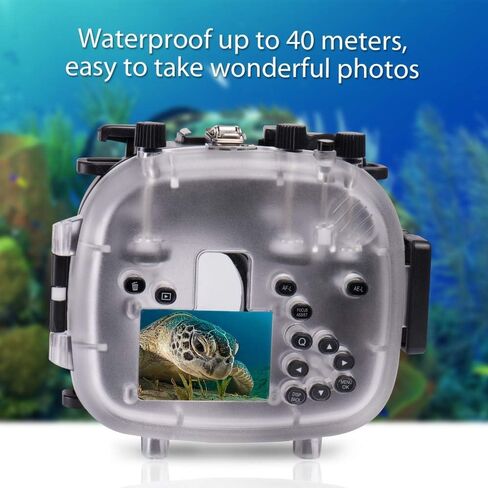 Sea frogs Underwater Case 130FT/40M Camera Diving Waterproof Housing case for Fujifilm XT1 in Saudi Arabia