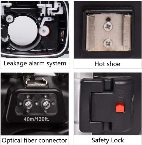 Sea frogs Underwater Case 130FT/40M Camera Diving Waterproof Housing case for Fujifilm XT1 in Saudi Arabia