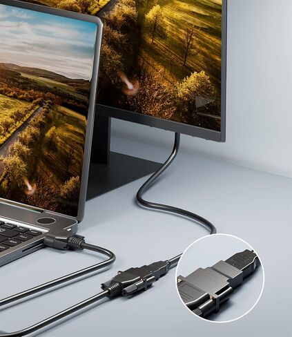 محول PANPEO DVI إلى HDMI، محول DVI أنثى إلى HDMI أنثى ثنائي الاتجاه DVI-I 24+5 منفذ مطلي بالذهب، يدعم 1080P، ثلاثي الأبعاد لـ PS3، PS4، صندوق التلفزيون، Blu-ray، جهاز العرض، HDTV - كابل HD متضمن in Kuwait