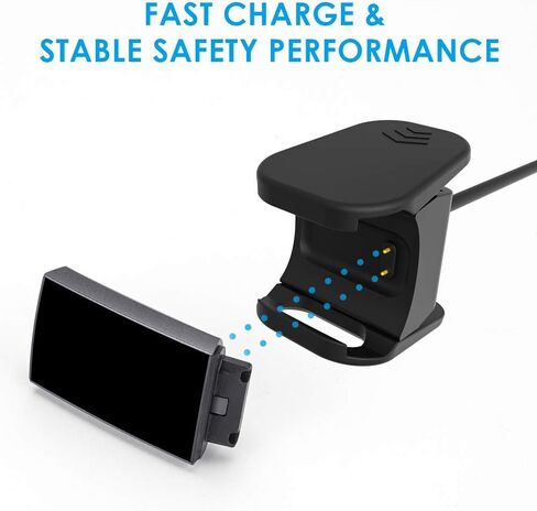 كافن كيبل شاحن متوافق مع شاحن 3 من قطعتين، كيبل شحن USB بديل بمشبك ملحقات، محول متوافق مع ساعة تشارج 3 الذكية 2018 in Kuwait