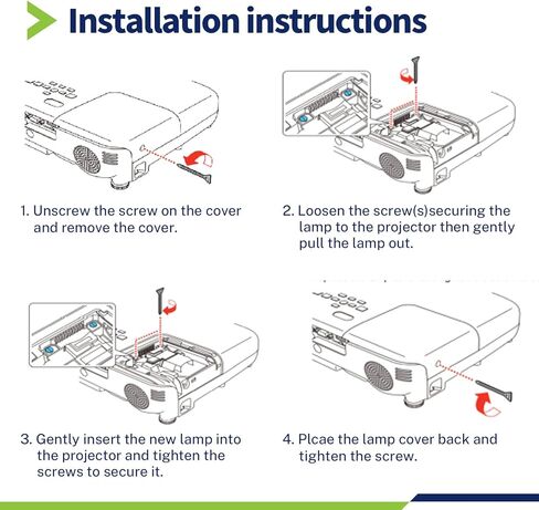 LMP-H v13h010l97 مصباح ضوئي لإبسون Elplp97 EX9230 EX9240 EX5280 EX3280 EX7280 PowerLite Home Cinema E20 U50 119W 982 982W 992F W49 X49W مصباح بديل in Kuwait