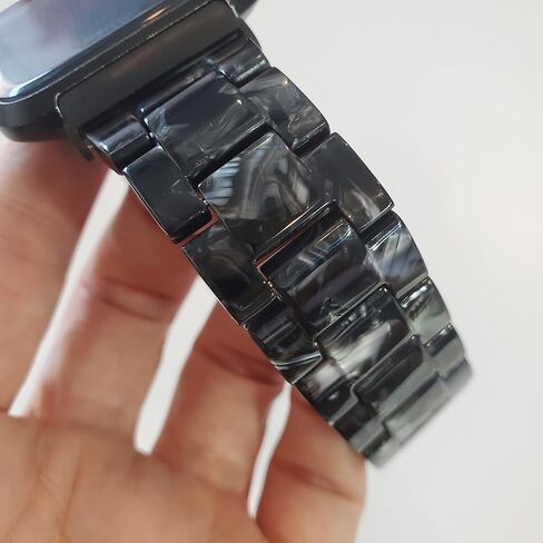 DSAAplus Compatible with Fitbit Versa/Versa 2/Versa Lite/Versa SE Bands Resin Fashion Smartwatch Replacement Wristband Strap for Women Men in Kuwait