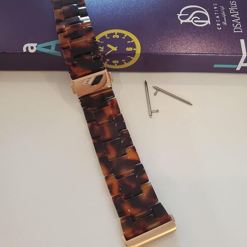 DSAAplus Compatible with Fitbit Versa/Versa 2/Versa Lite/Versa SE Bands Resin Fashion Smartwatch Replacement Wristband Strap for Women Men in Kuwait