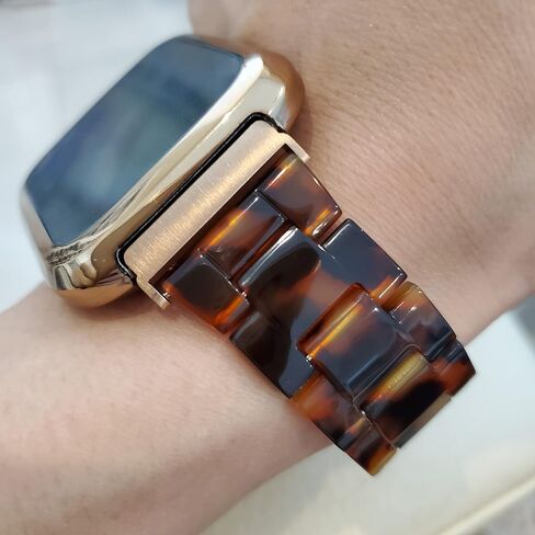 DSAAplus Compatible with Fitbit Versa/Versa 2/Versa Lite/Versa SE Bands Resin Fashion Smartwatch Replacement Wristband Strap for Women Men in Kuwait
