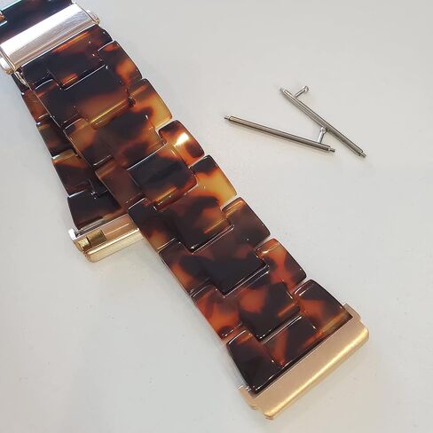 DSAAplus Compatible with Fitbit Versa/Versa 2/Versa Lite/Versa SE Bands Resin Fashion Smartwatch Replacement Wristband Strap for Women Men in Kuwait