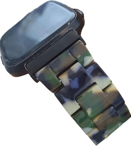 DSAAplus Compatible with Fitbit Versa/Versa 2/Versa Lite/Versa SE Bands Resin Fashion Smartwatch Replacement Wristband Strap for Women Men in Kuwait